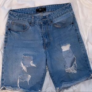 Men Jean shorts